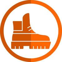 Boot-Vektor-Icon-Design vektor