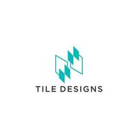Fliese Logo Design desing Symbol Vektor
