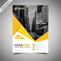 Gul Creative Brochure Design vektor