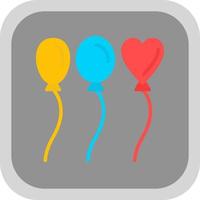 Hochzeitsballon-Vektor-Icon-Design vektor