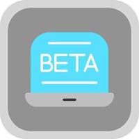 beta vektor ikon design