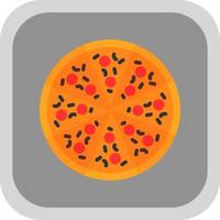 Pizza-Vektor-Icon-Design vektor