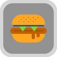 Burger-Vektor-Icon-Design vektor