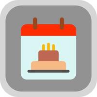 Geburtstag Datum Vektor Icon Design