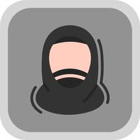 hijab vektor ikon design