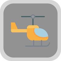 Hubschrauber-Vektor-Icon-Design vektor