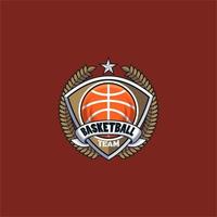 Basketball Sport Emblem Logo vektor