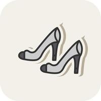 High Heels-Vektor-Icon-Design vektor