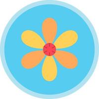 Minze-Ringelblumen-Vektor-Icon-Design vektor