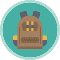 Rucksack-Vektor-Icon-Design vektor