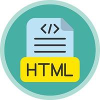 html fil vektor ikon design