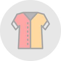 Shirt-Vektor-Icon-Design vektor