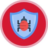 Antivirus-Vektor-Icon-Design vektor