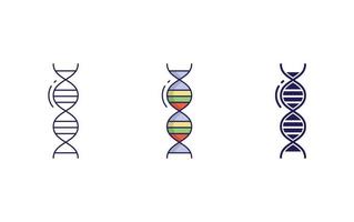 DNA Vektor Vektor Symbol