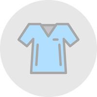 V-Neck-Shirt-Vektor-Icon-Design vektor