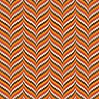 bargello Stickerei Florentiner Muster Orange braun vektor