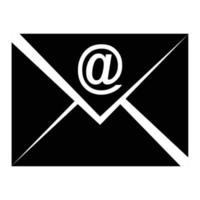 Gliederung Email Symbol isoliert auf grau Hintergrund. öffnen Briefumschlag Piktogramm. Mail Symbol zum Webseite Design, Handy, Mobiltelefon Anwendung, ui. Vektor Illustration. eps10