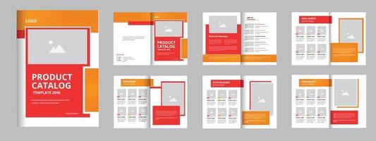 Produkt Katalog Design, Fachmann Mehrzweck Produkt Katalog vektor