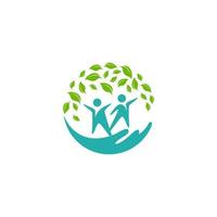 einzigartig Stiftung Logo zum Ihre Unternehmen vektor