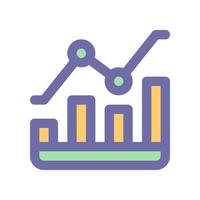 Statistik Symbol zum Ihre Webseite Design, Logo, Anwendung, ui. vektor