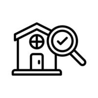 Suche Zuhause Symbol zum Ihre Webseite, Handy, Mobiltelefon, Präsentation, und Logo Design. vektor