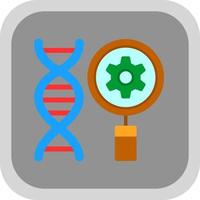 Vektor-Icon-Design für genetische Entdeckungen vektor
