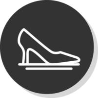 High-Heel-Vektor-Icon-Design vektor