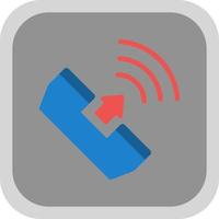telefon samtal vektor ikon design