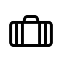 Koffer Symbol zum Ihre Webseite Design, Logo, Anwendung, ui. vektor