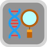 erkunden sie das design von dna-vektorsymbolen vektor