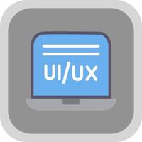 ui ux Designer-Vektor-Icon-Design vektor