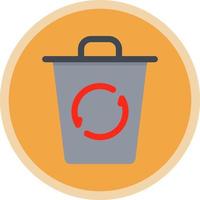 Recycling-Vektor-Icon-Design vektor
