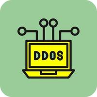 Ddos-Vektor-Icon-Design vektor