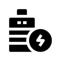 batteri ikon för din hemsida, mobil, presentation, och logotyp design. vektor