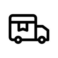 LKW Symbol zum Ihre Webseite Design, Logo, Anwendung, ui. vektor