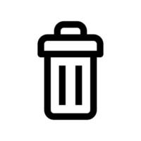 recyceln Behälter Symbol zum Ihre Webseite, Handy, Mobiltelefon, Präsentation, und Logo Design. vektor