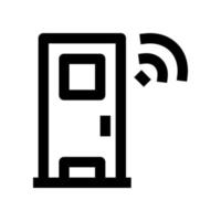 Clever Tür Symbol zum Ihre Webseite, Handy, Mobiltelefon, Präsentation, und Logo Design. vektor