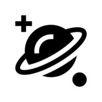 Planet Symbol zum Ihre Webseite, Handy, Mobiltelefon, Präsentation, und Logo Design. vektor
