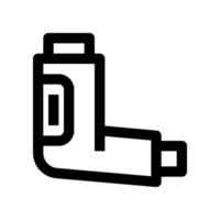 Inhalator Symbol zum Ihre Webseite, Handy, Mobiltelefon, Präsentation, und Logo Design. vektor