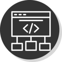 agiles Framework-Vektor-Icon-Design vektor