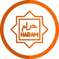 Haram-Vektor-Icon-Design vektor