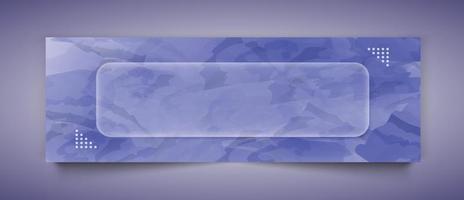 glas morfism baner, färgrik vätska lutning vattenfärg blå bakgrund vektor mall baner, 3d affisch uppsättning med annorlunda Färg begrepp.