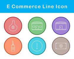 E-Commerce-Vektor-Icon-Set vektor