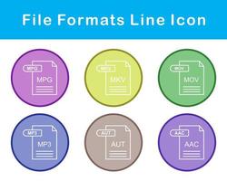 Datei Formate Vektor Symbol einstellen