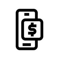 betalning ikon för din hemsida, mobil, presentation, och logotyp design. vektor