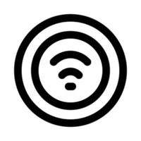W-lan Signal Symbol zum Ihre Webseite, Handy, Mobiltelefon, Präsentation, und Logo Design. vektor