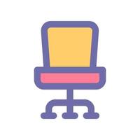 Stuhl Symbol zum Ihre Webseite Design, Logo, Anwendung, ui. vektor