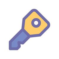 Schlüssel Symbol zum Ihre Webseite Design, Logo, Anwendung, ui. vektor