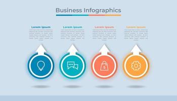 zeitachse infografiken prozessdiagramm zur visualisierung von geschäftsdaten. abstraktes Diagrammdiagramm mit Schritten, Optionen vektor