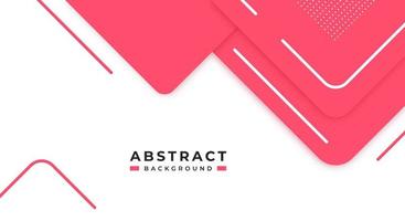 abstrakt rosa bakgrund geometrisk form papper skikten med kopia Plats för dekorativ webb layout, affisch, baner, företags- broschyr och seminarium mall design vektor